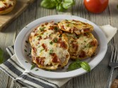 Cheesy Bagel Pizzas