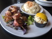 Bourbon Bacon Scallops