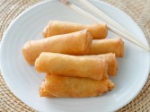 Pork And Shrimp Egg Rolls With Sweet And Sour Sauce