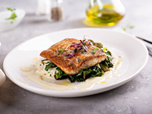 recipe for herb-marinated grilled halibut