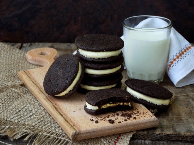 Oreo Cookies From Cake Mix