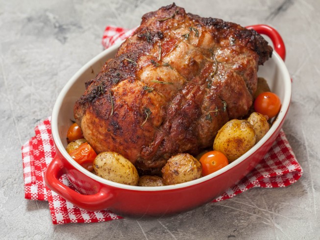 Garlic Pork Roast