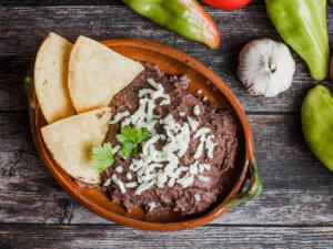 recipe for low-fat refried beans