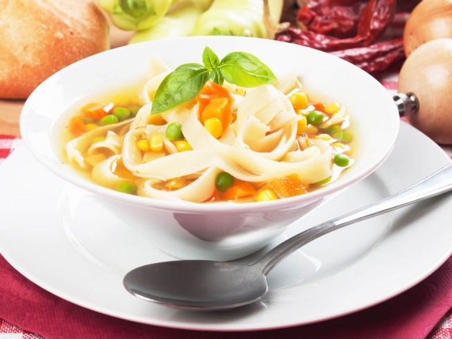 photo of Vegetarian Noodle Soup