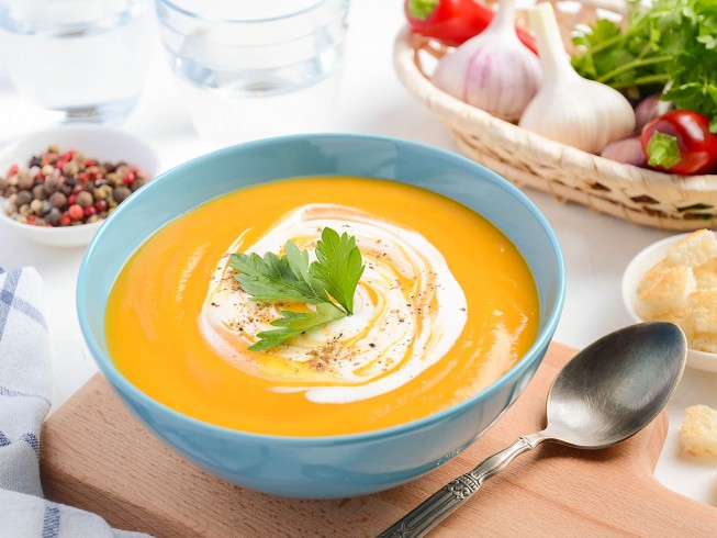 Butternut Harvest Bisque Recipe | CDKitchen.com