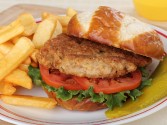 Fried Pork Tenderloin Sandwich