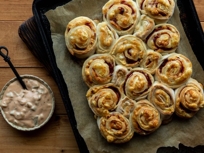 photo of Reuben Cocktail Bites