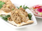 Egg And Chicken Liver Canape