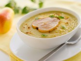 Curried Parsnip and Pear Soup