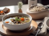 Brown Rice And Vegetable Soup