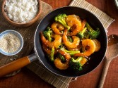 Garlic Shrimp Stir-Fry