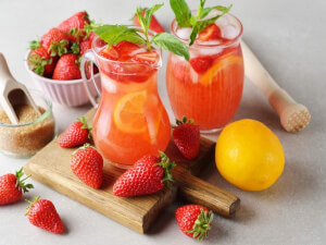 recipe for strawberry lemonade tea