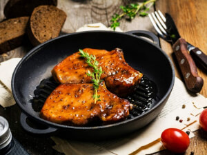 recipe for easy oven-barbecued pork chops