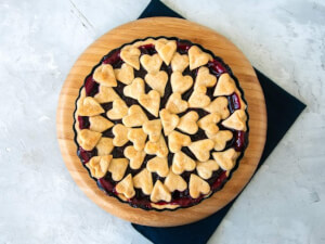 recipe for easy holiday cherry pie