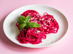 recipe for purple pasta
