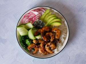 recipe for grilled honey sesame shrimp