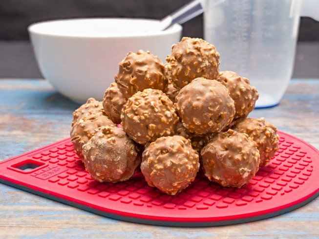 photo of Almond Bark Rice Krispies With Peanut Butter And Marshmallows