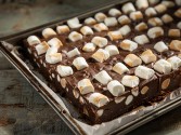 Chocolate Marshmallow Squares