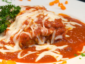 recipe for pizza spaghetti bake