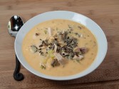 Turkey, Wild Rice and Pumpkin Soup