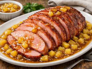 recipe for easy pineapple ham