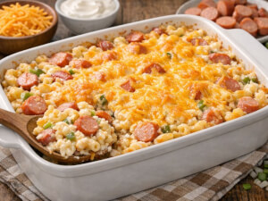 recipe for hot dog casserole