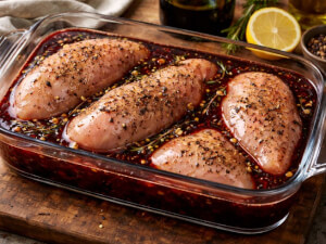 recipe for red wine chicken marinade