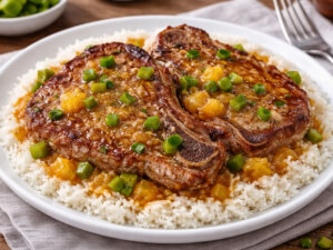 recipe for aloha pork steaks