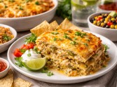 Mexican Chicken and Green Chile Casseroles