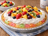 Rainbow Sherbet Pie