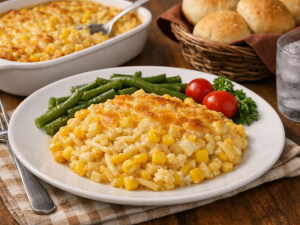 recipe for spaghetti corn casserole
