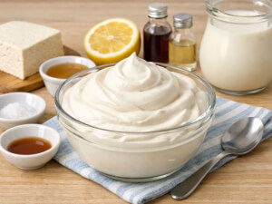 recipe for silken tofu whipped topping
