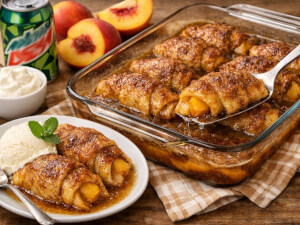recipe for peach enchiladas