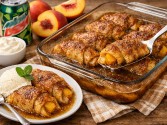Peach Enchiladas