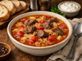 Sauerkraut And Short Rib Soup