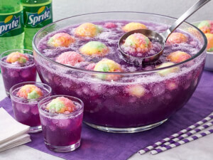 recipe for purple wedding punch