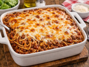 recipe for copycat k&w cafeteria baked spaghetti