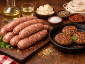 Italian Sausage with Wine and Cheese