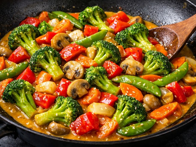 recipe for copycat p.f. chang's coconut curry vegetables