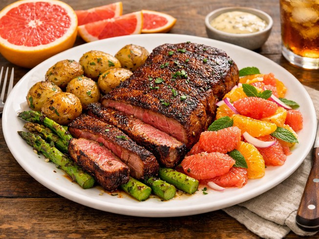 photo of Florida Citrus Grilled New York Strip Steak