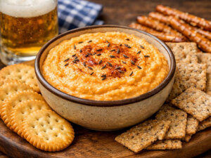 recipe for three cheese beer cheese