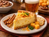 Cheddar Beer Cheesecake