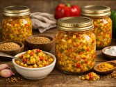 Sweet Canned Corn Relish