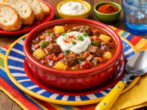 recipe for slow cooker hungarian goulash soup