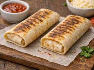 recipe for grilled pizza wraps