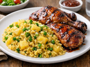 recipe for curried pineapple rice