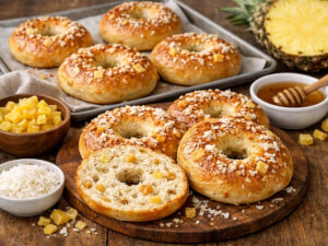 recipe for hawaiian bagels