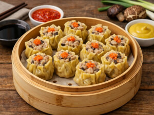 recipe for chinese steamed pork dumplings (shiu mai)