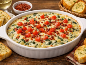 recipe for zio's artichoke spinach dip