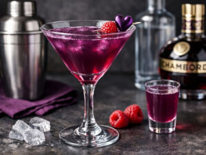 recipe for purple heart cocktail